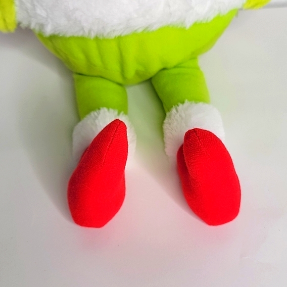 Christmas Grinch Plush with section cup attached to his head. 20" H - Picture 3 of 5